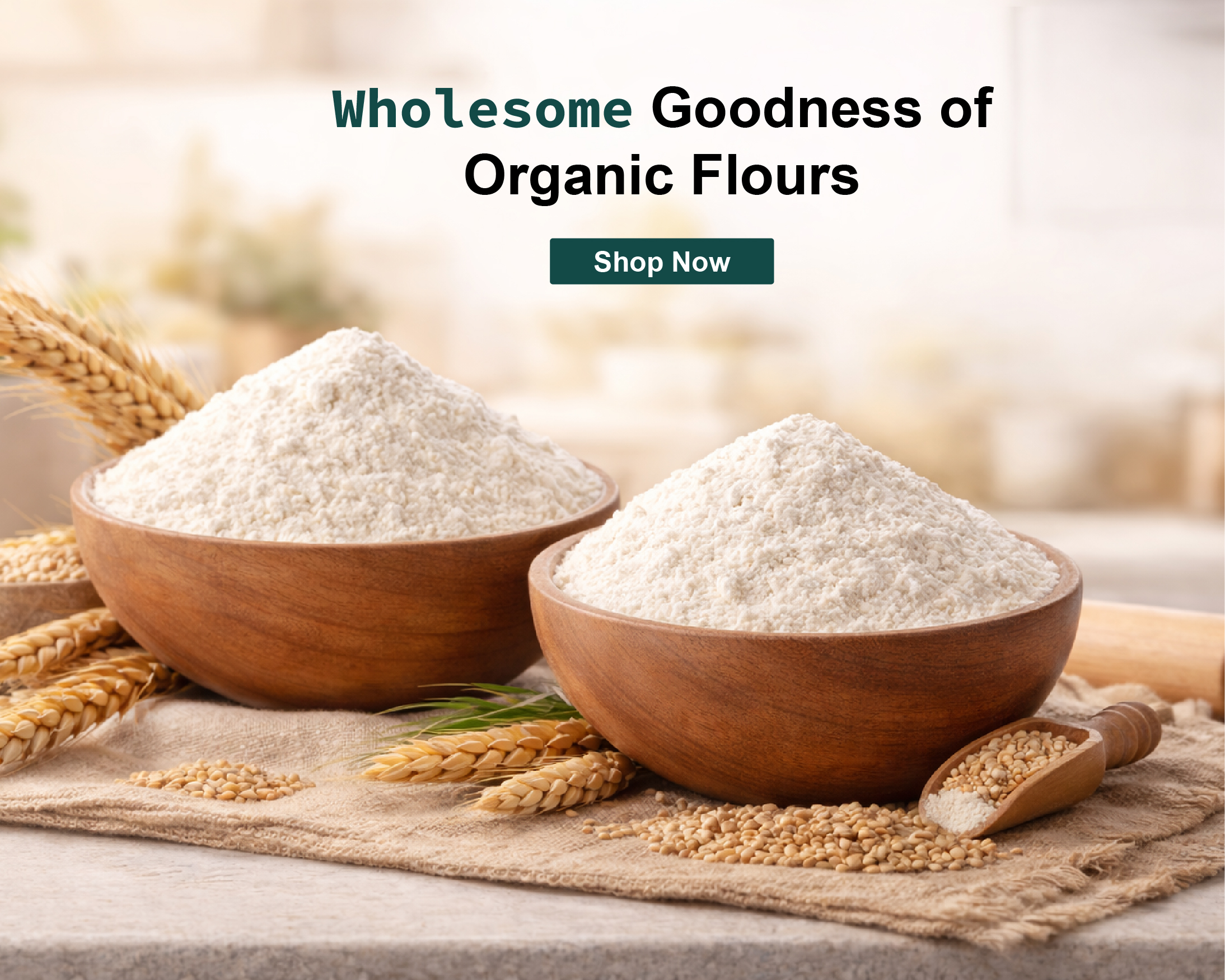 Flour background